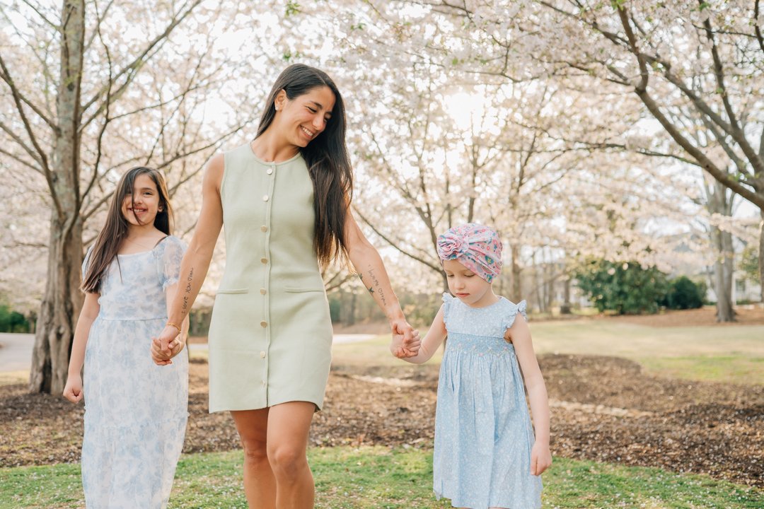 Cherry Blossom Mini Sessions in Greenville, SC