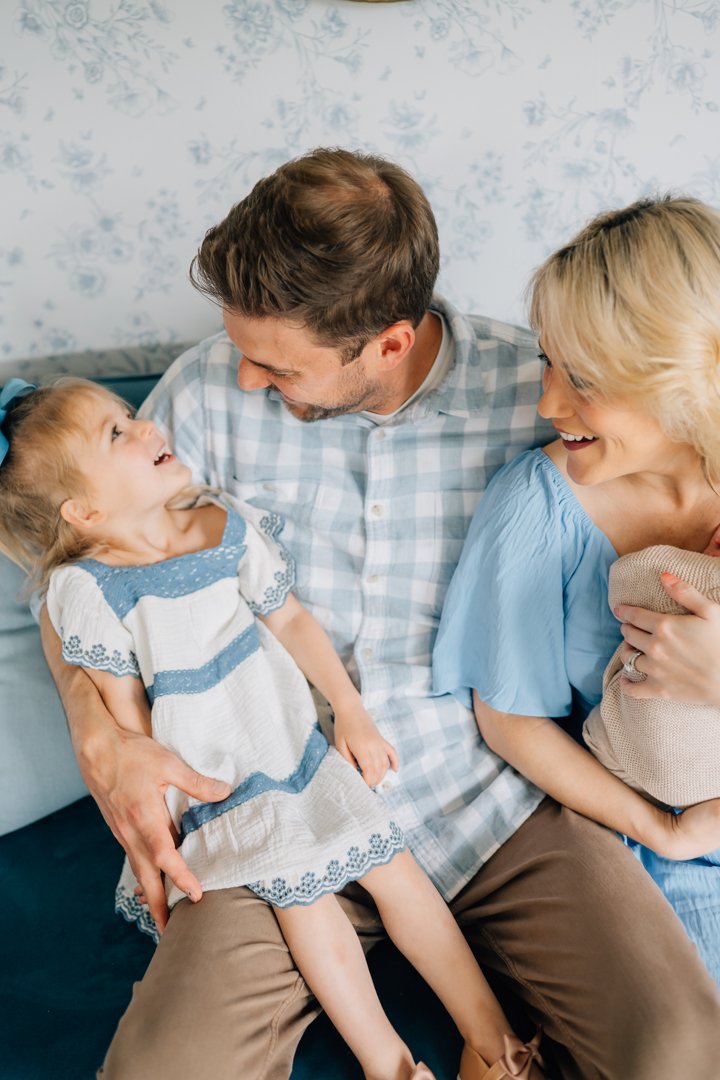 In Studio Newborn Photography In Greer, South Carolina