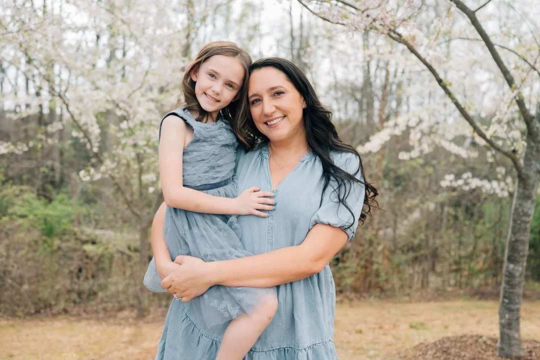 Spring Family Photos at Legacy Park in Greenville, SC