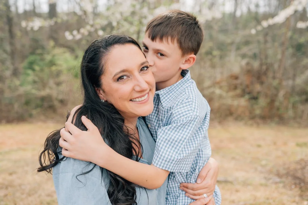 Spring Family Photos at Legacy Park in Greenville, SC