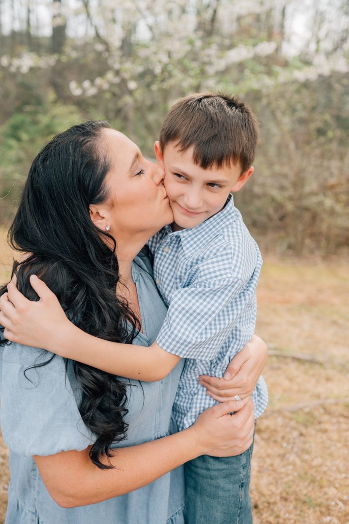 Spring Family Photos at Legacy Park in Greenville, SC