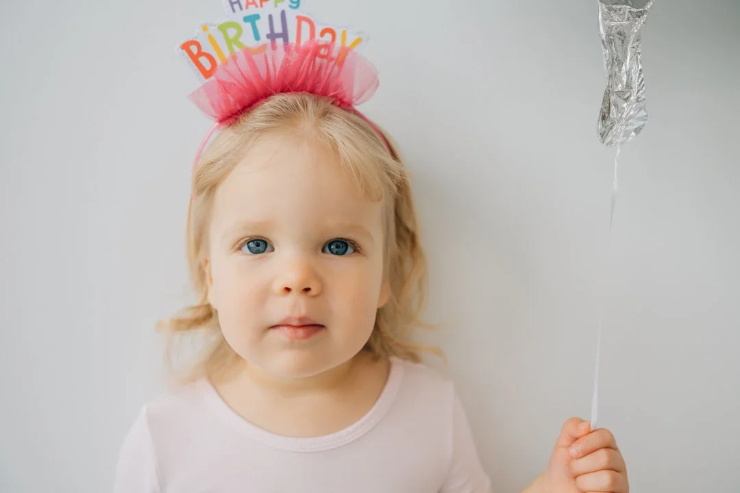 In Studio Second Birthday Photos in Greenville, SC