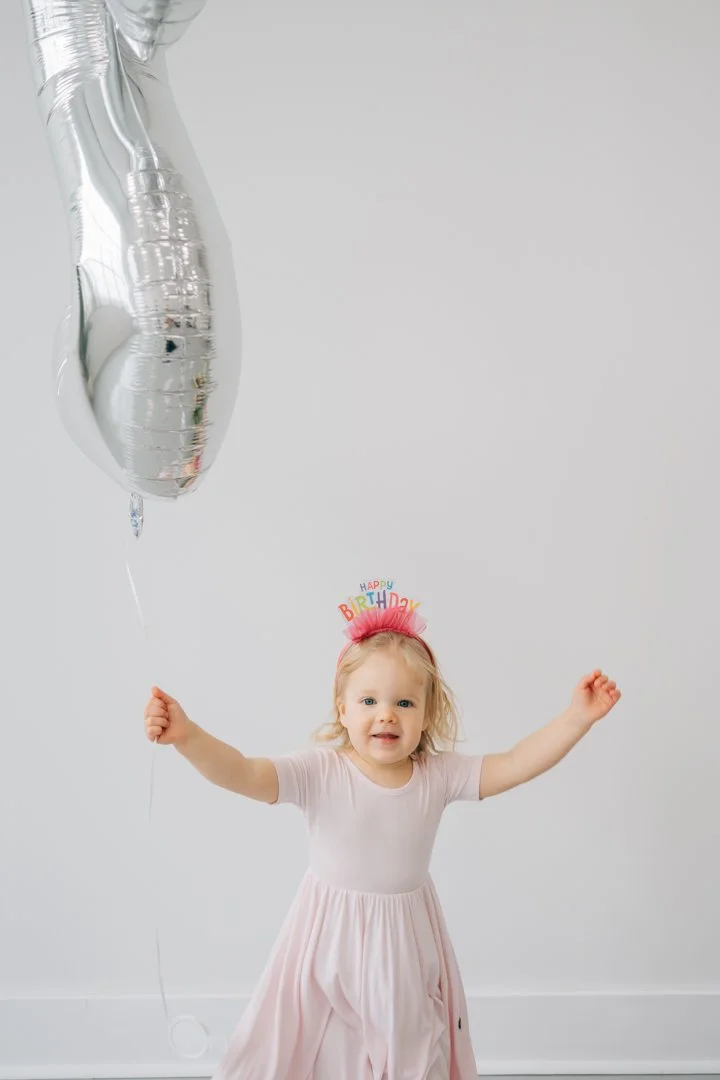 In Studio Second Birthday Photos in Greenville, SC