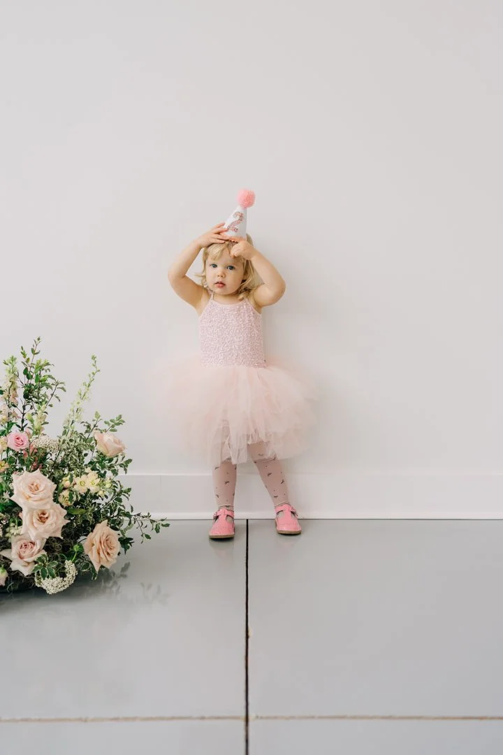 In Studio Second Birthday Photos in Greenville, SC