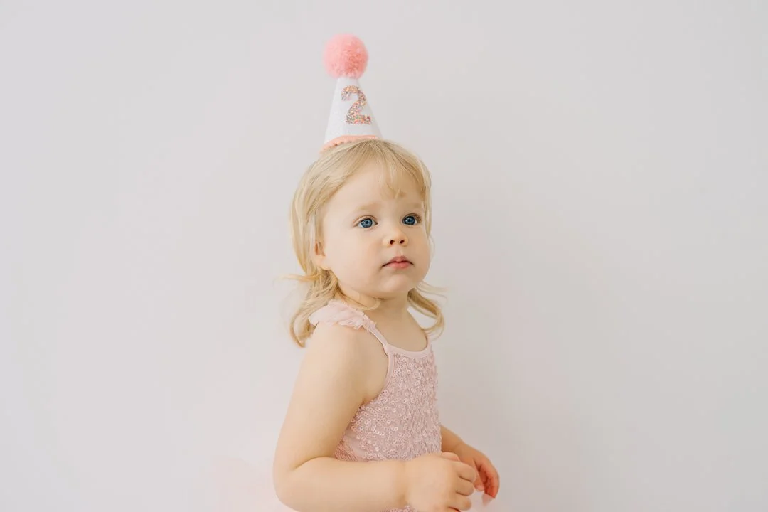In Studio Second Birthday Photos in Greenville, SC