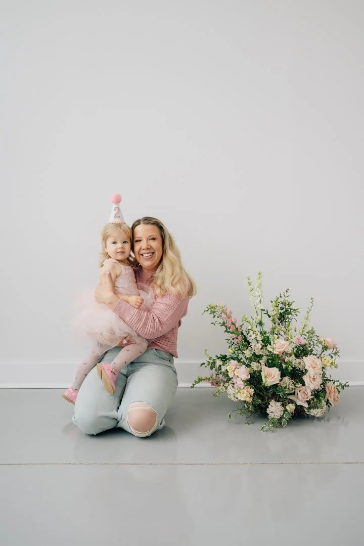 In Studio Second Birthday Photos in Greenville, SC