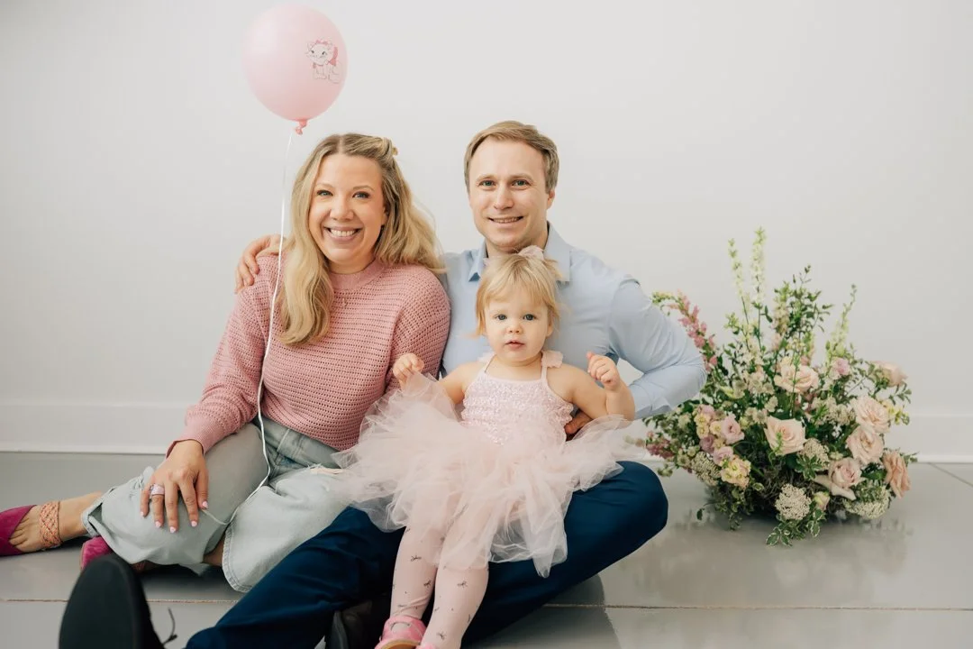 In Studio Second Birthday Photos in Greenville, SC