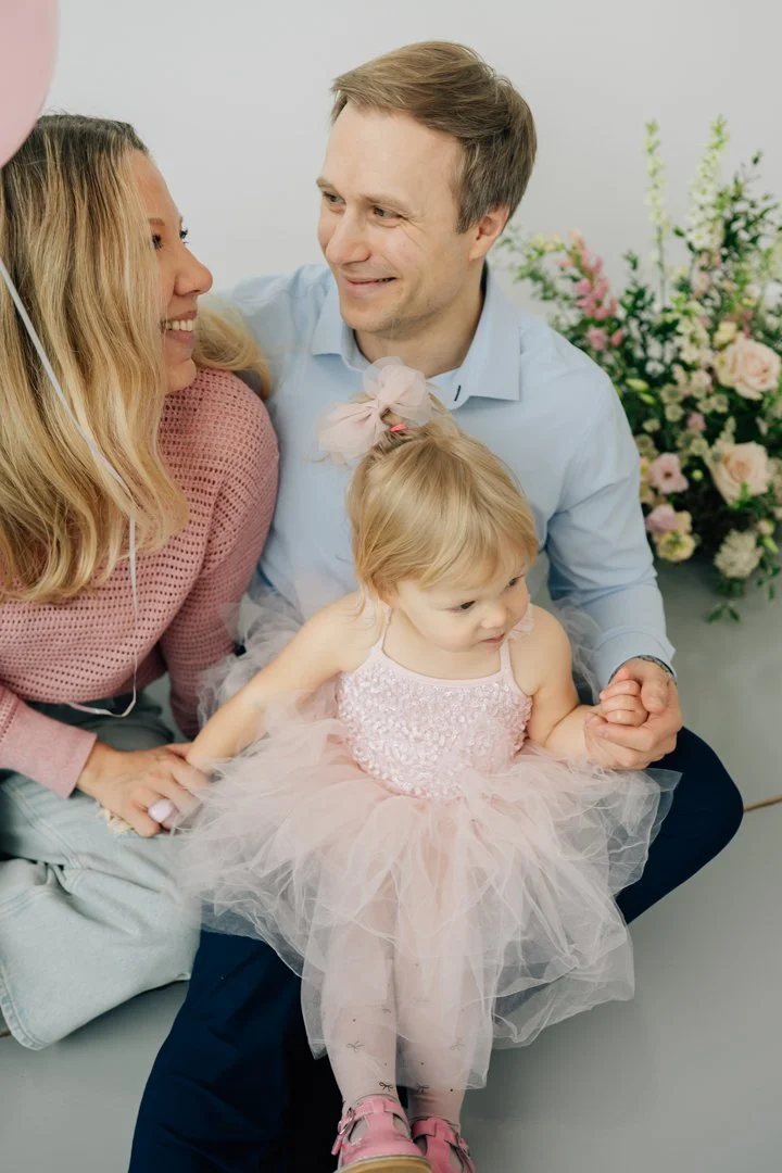 In Studio Second Birthday Photos in Greenville, SC