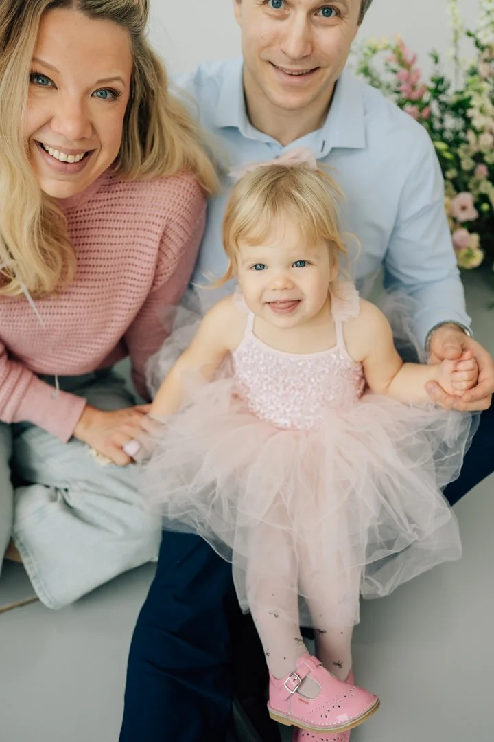 In Studio Second Birthday Photos in Greenville, SC