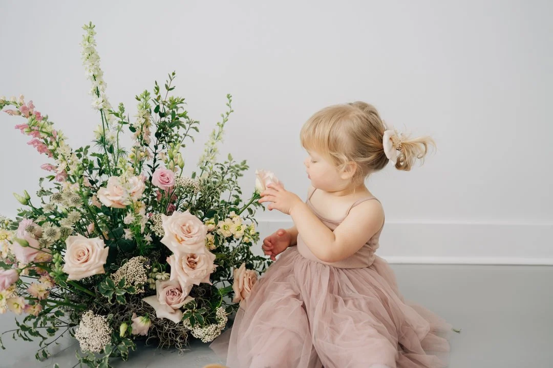 In Studio Second Birthday Photos in Greenville, SC