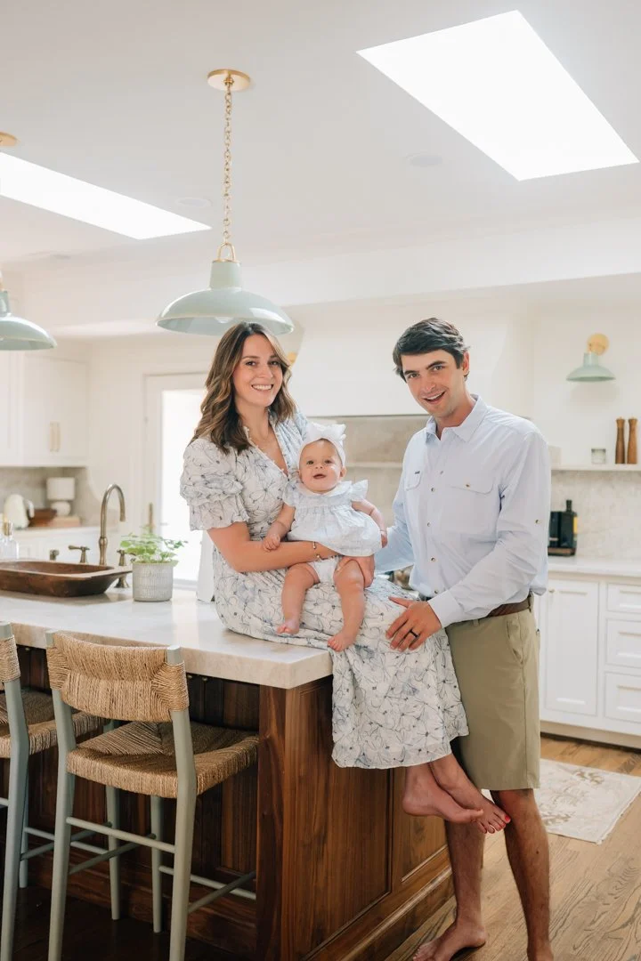 In Home Baby Milestone Photographer in Greenville, SC