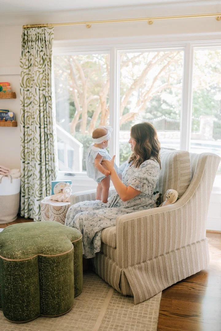 In Home Baby Milestone Photographer in Greenville, SC