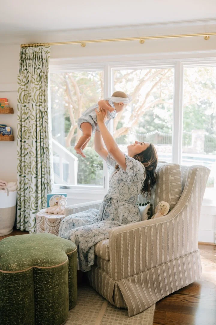 In Home Baby Milestone Photographer in Greenville, SC