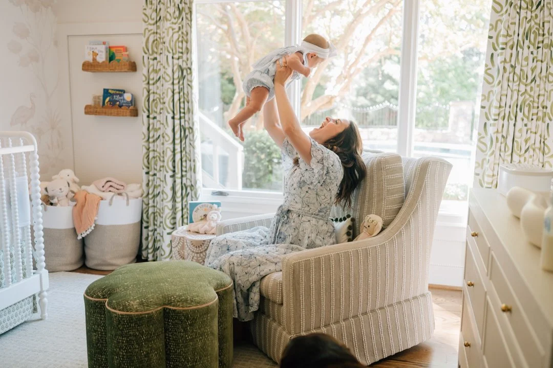 In Home Baby Milestone Photographer in Greenville, SC