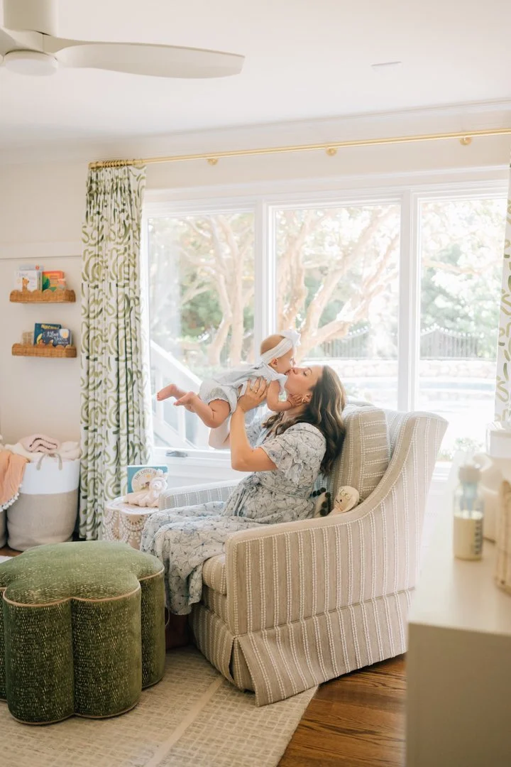 In Home Baby Milestone Photographer in Greenville, SC