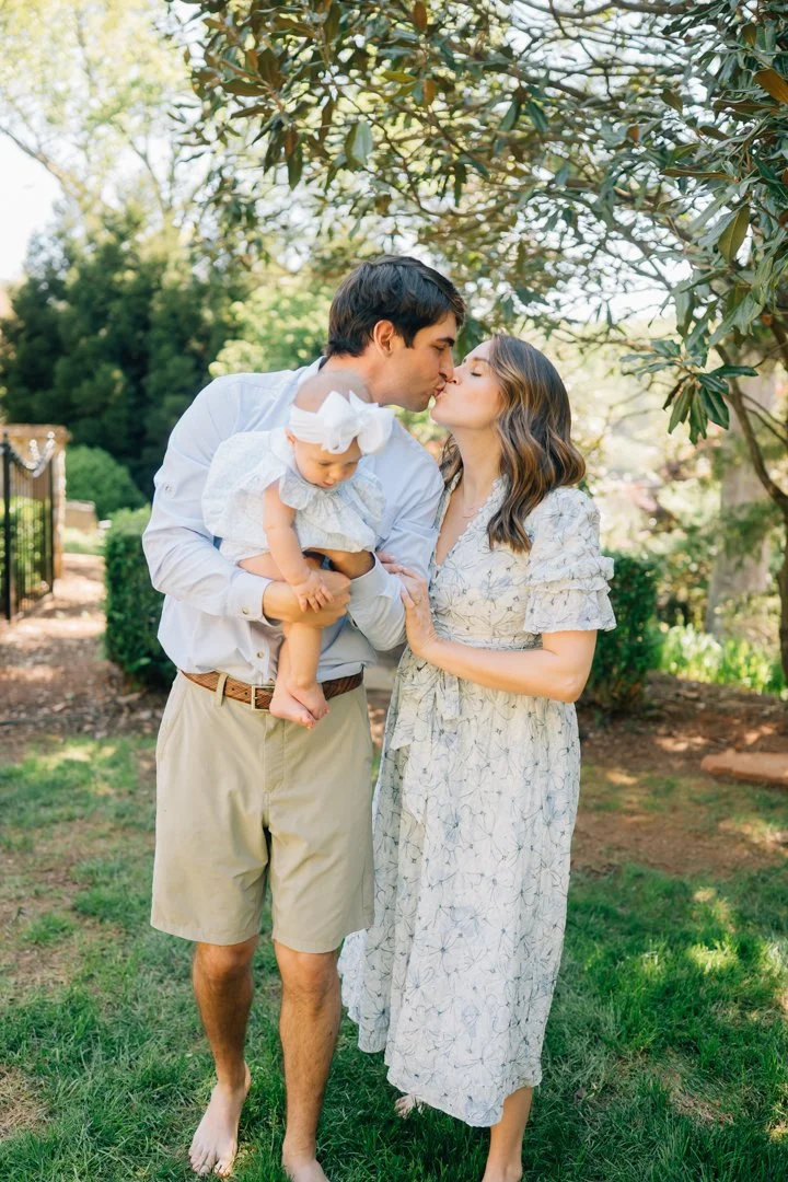 In Home Baby Milestone Photographer in Greenville, SC