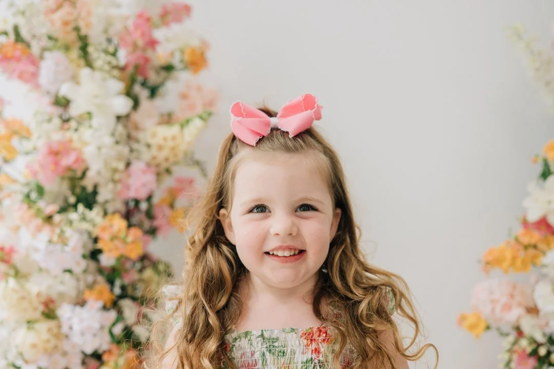Floral Backdrop Mother’s Day Mini Sessions in Greenville, SC