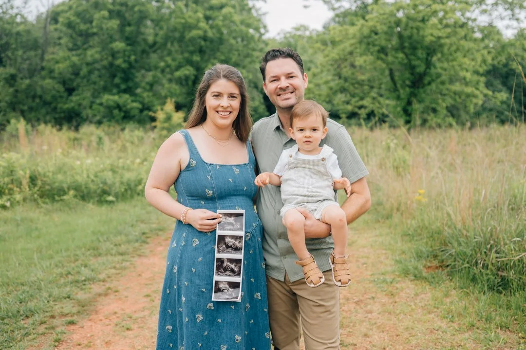 Pregnancy Announcement Photographer in Greenville, South Carolina