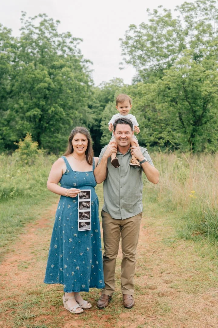 Pregnancy Announcement Photographer in Greenville, South Carolina