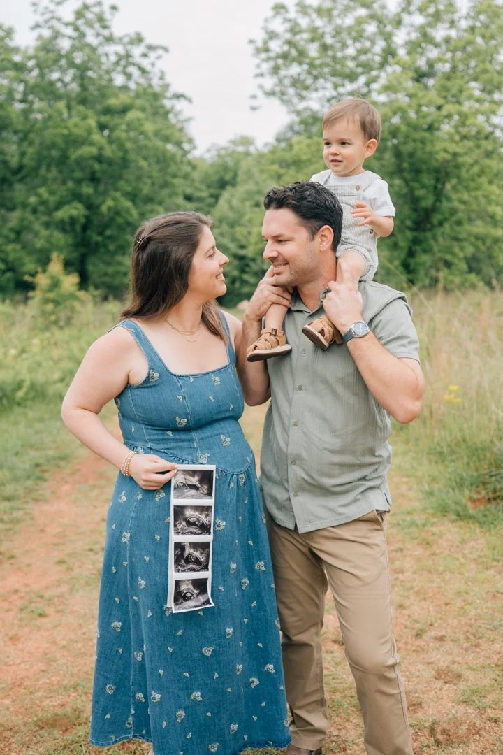 Pregnancy Announcement Photographer in Greenville, South Carolina