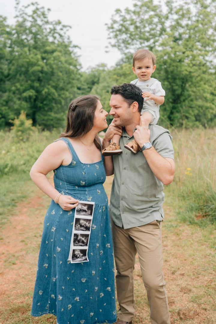 Pregnancy Announcement Photographer in Greenville, South Carolina