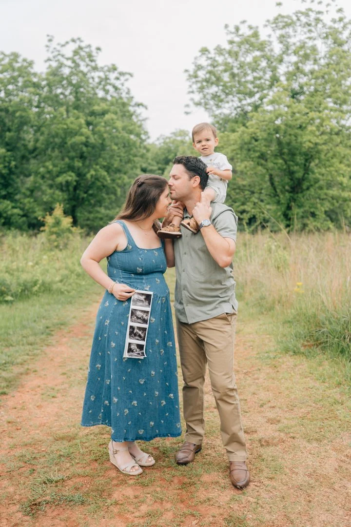 Pregnancy Announcement Photographer in Greenville, South Carolina