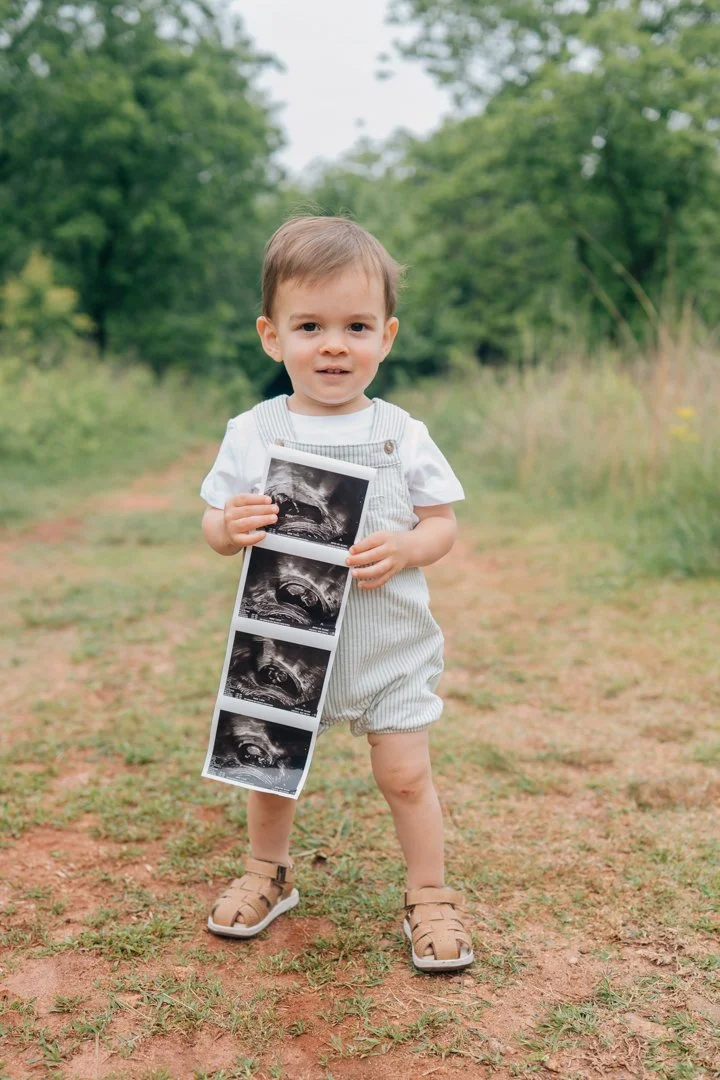 Pregnancy Announcement Photographer in Greenville, South Carolina