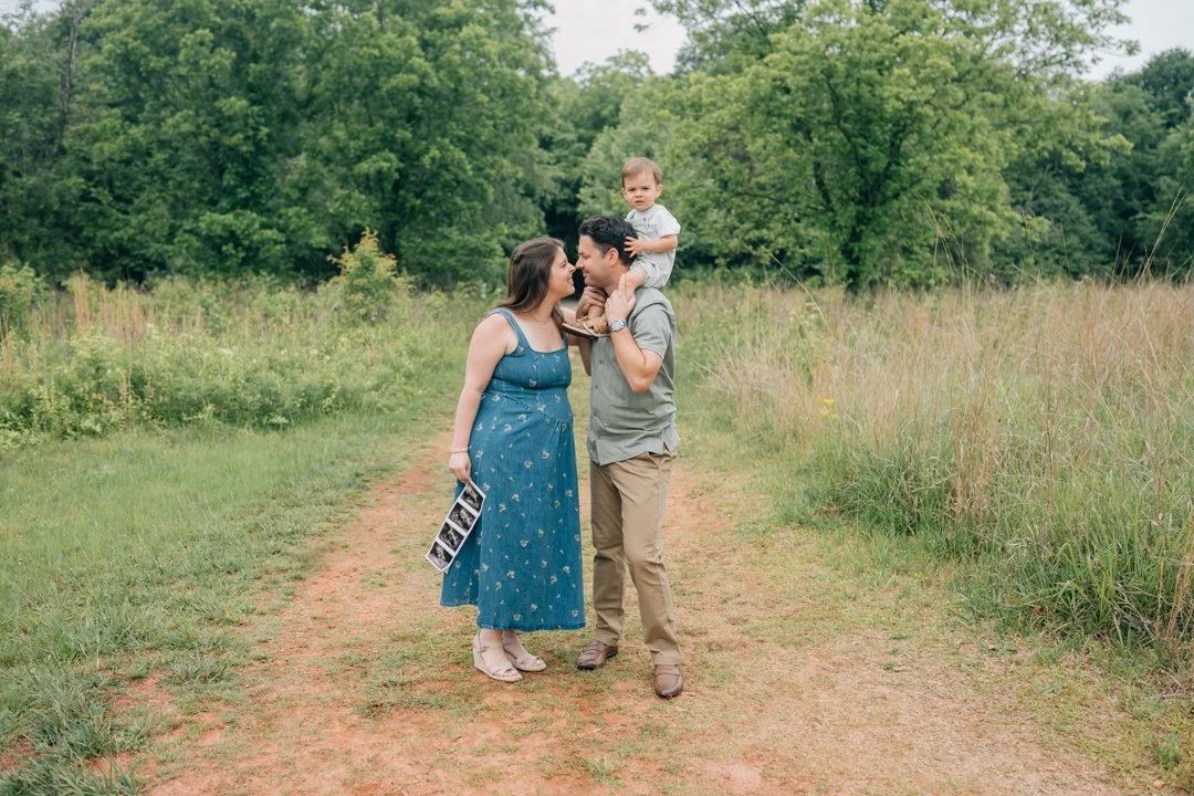 Pregnancy Announcement Photographer in Greenville, South Carolina