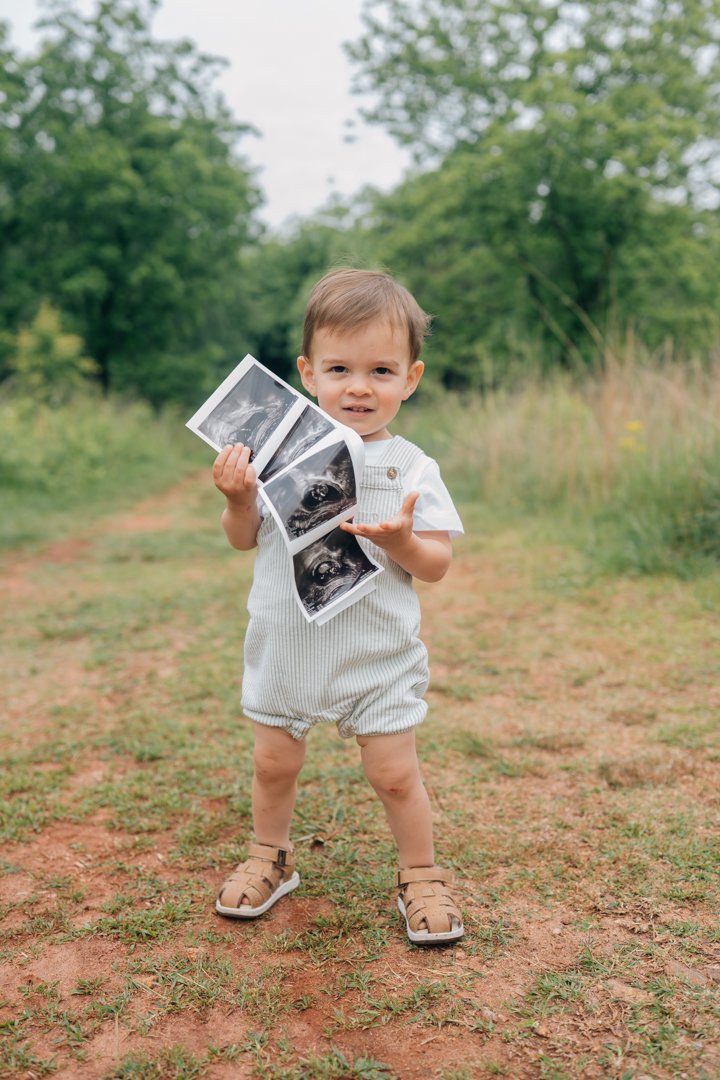 Pregnancy Announcement Photographer in Greenville, South Carolina