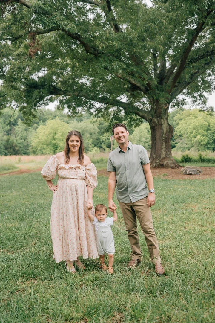 Pregnancy Announcement Photographer in Greenville, South Carolina