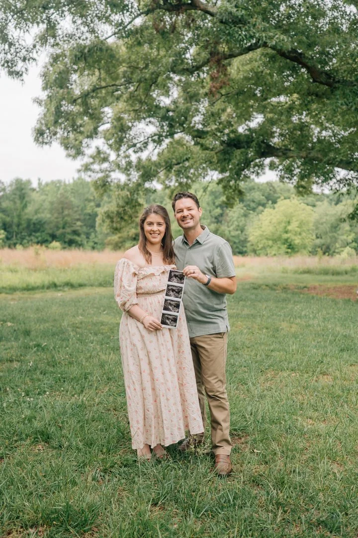 Pregnancy Announcement Photographer in Greenville, South Carolina