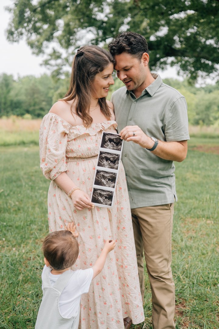 Pregnancy Announcement Photographer in Greenville, South Carolina