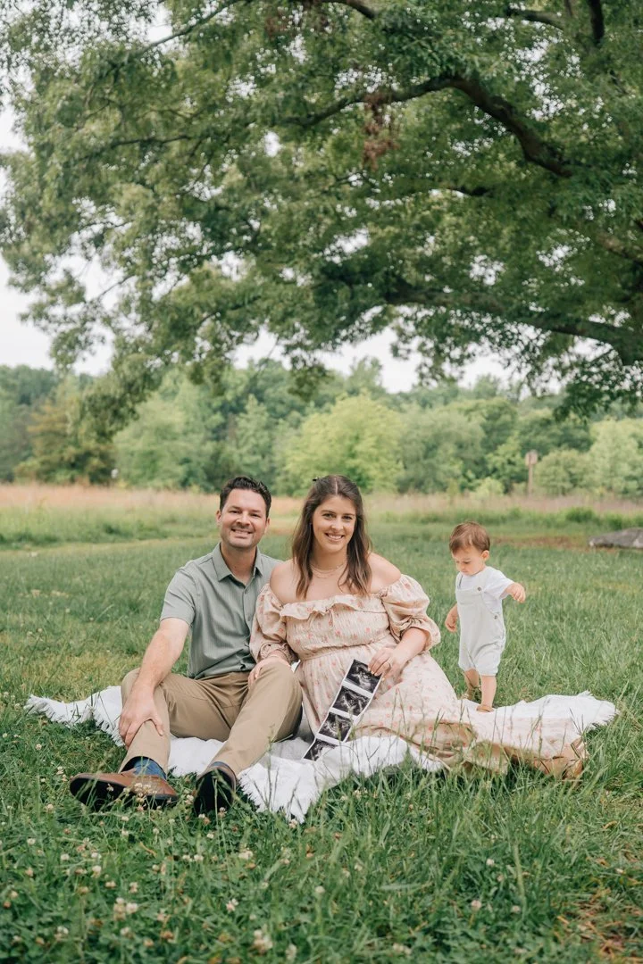 Pregnancy Announcement Photographer in Greenville, South Carolina