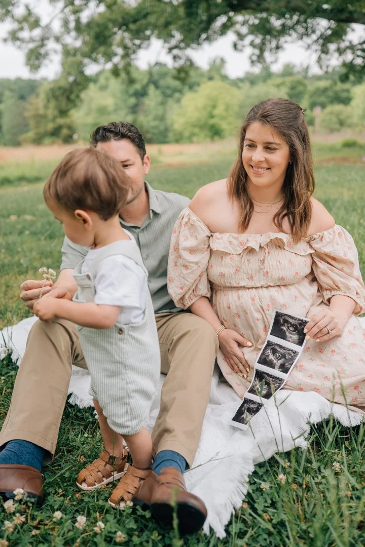 Pregnancy Announcement Photographer in Greenville, South Carolina