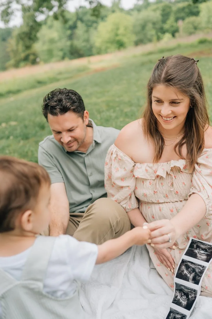 Pregnancy Announcement Photographer in Greenville, South Carolina