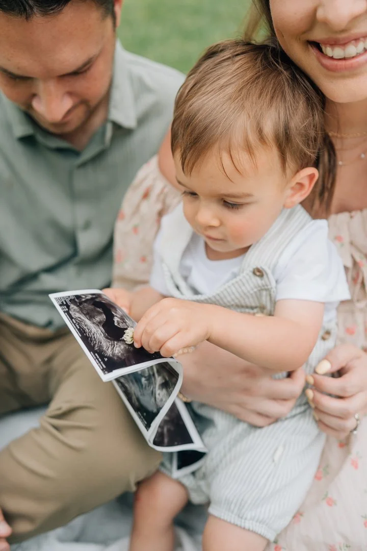 Pregnancy Announcement Photographer in Greenville, South Carolina