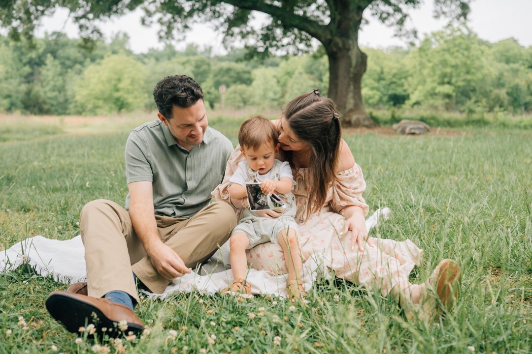 Pregnancy Announcement Photographer in Greenville, South Carolina