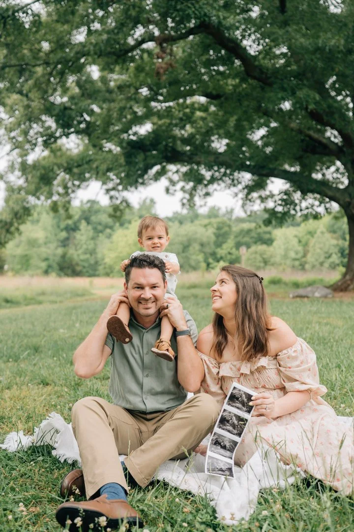 Pregnancy Announcement Photographer in Greenville, South Carolina