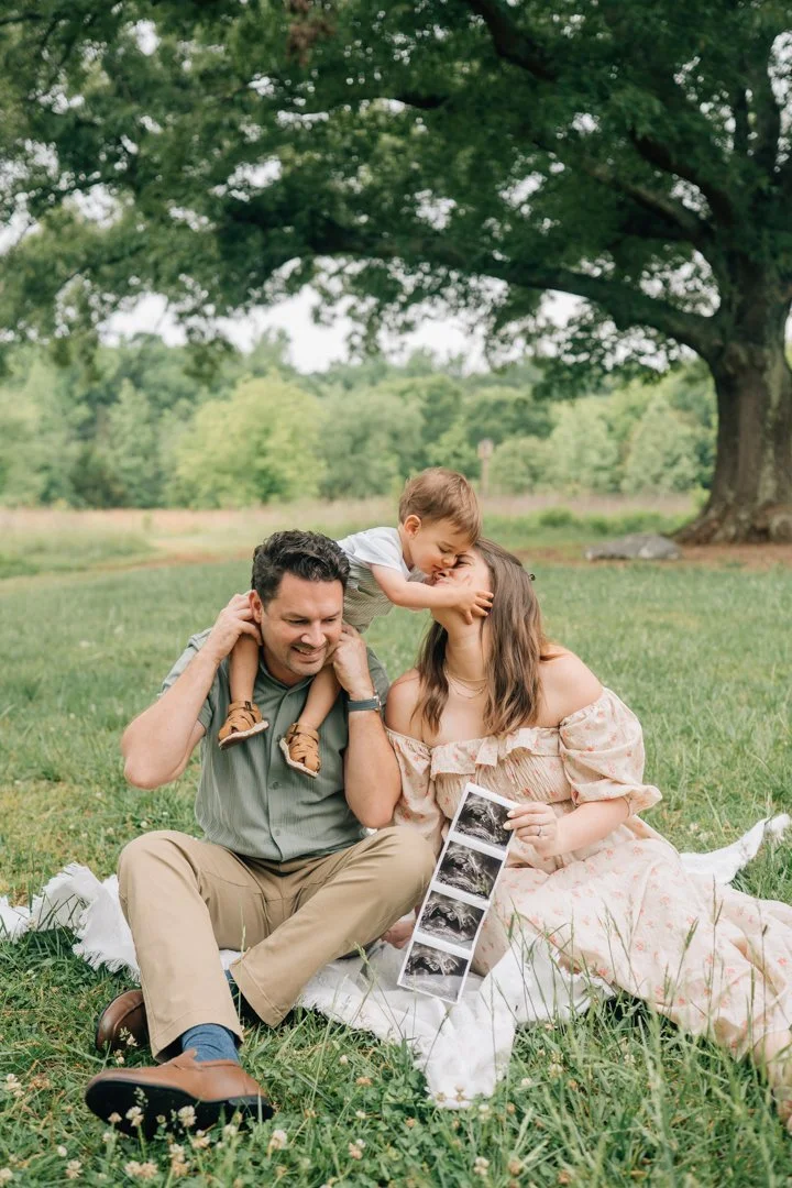 Pregnancy Announcement Photographer in Greenville, South Carolina