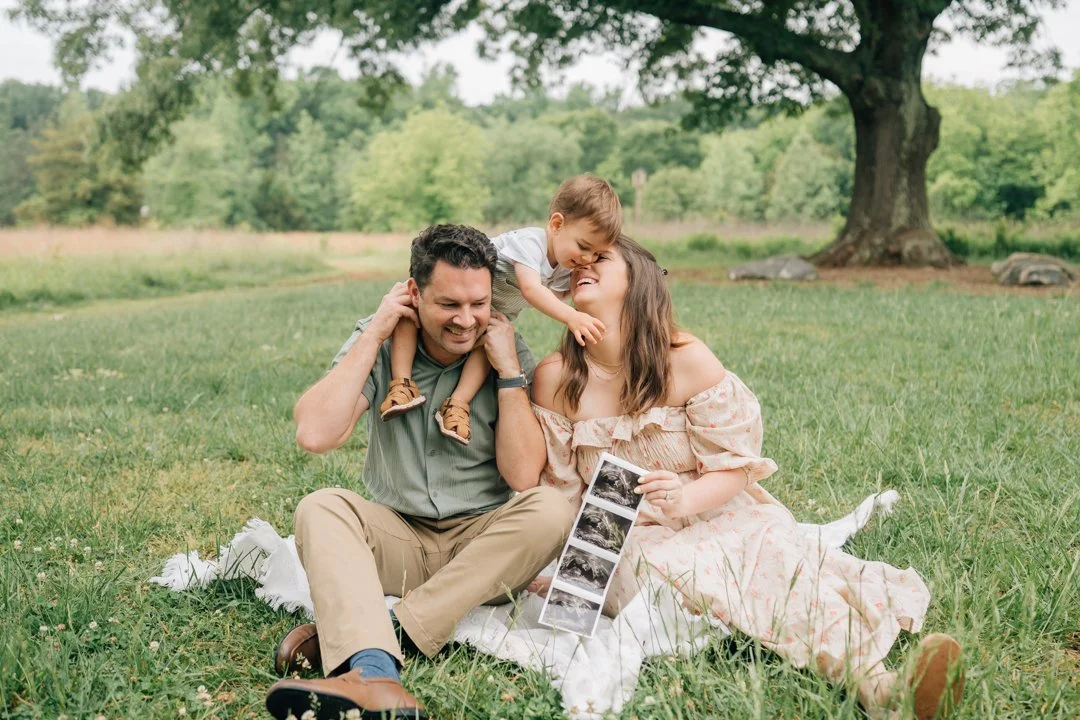 Pregnancy Announcement Photographer in Greenville, South Carolina