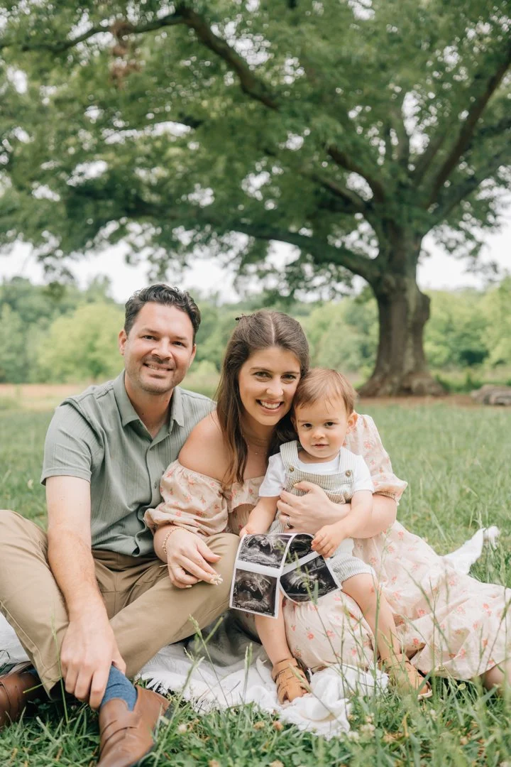 Pregnancy Announcement Photographer in Greenville, South Carolina