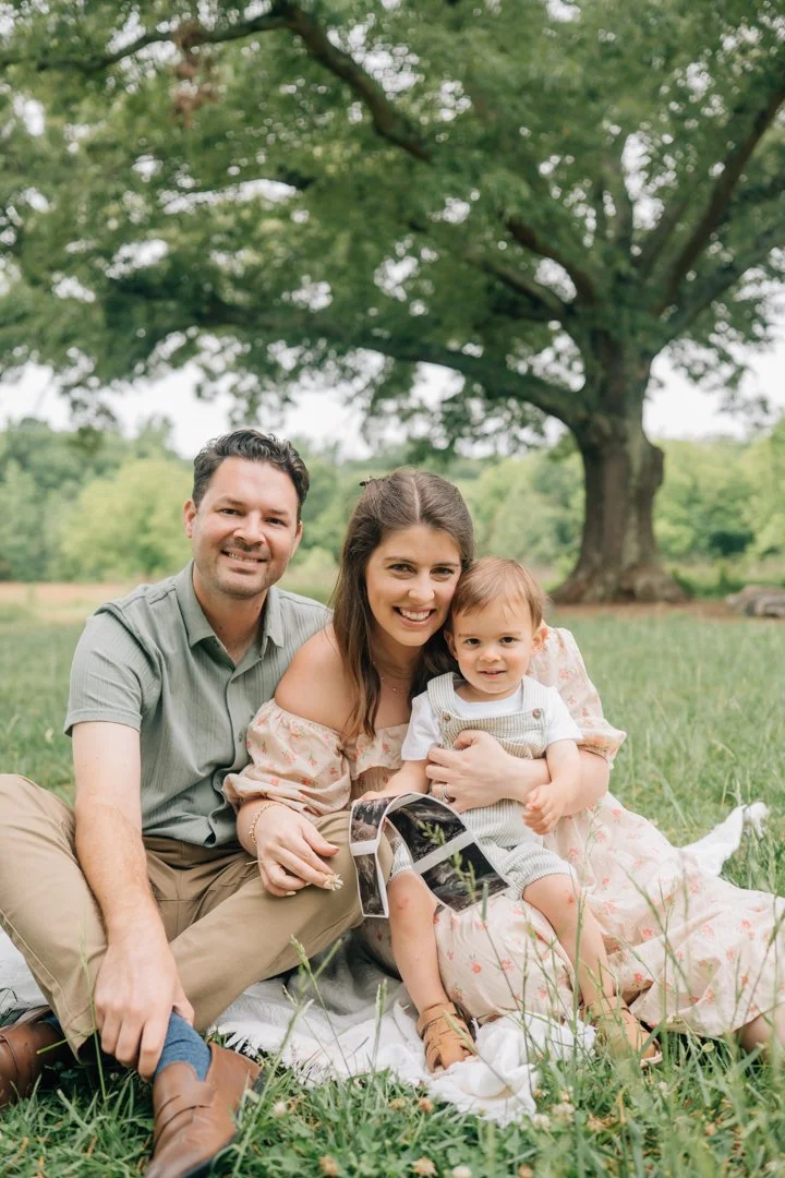 Pregnancy Announcement Photographer in Greenville, South Carolina