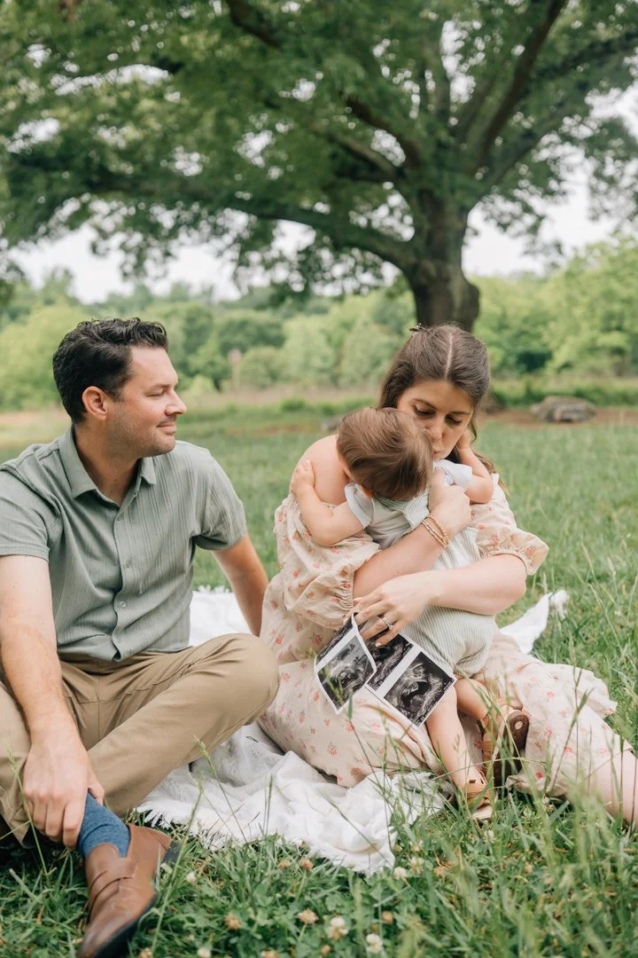 Pregnancy Announcement Photographer in Greenville, South Carolina