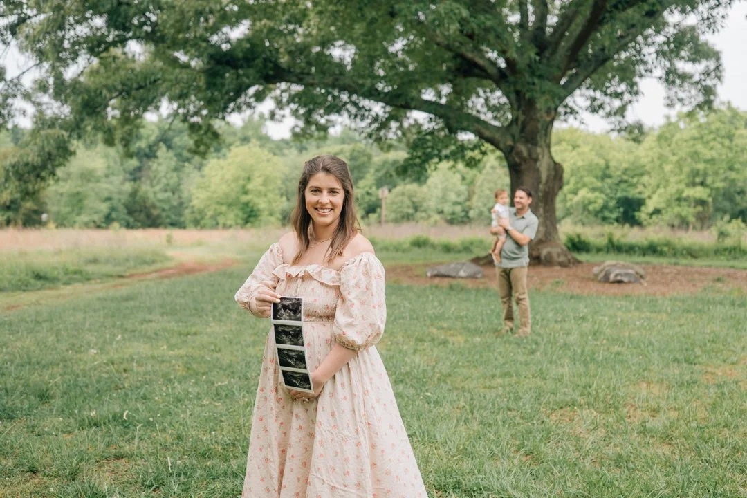 Pregnancy Announcement Photographer in Greenville, South Carolina