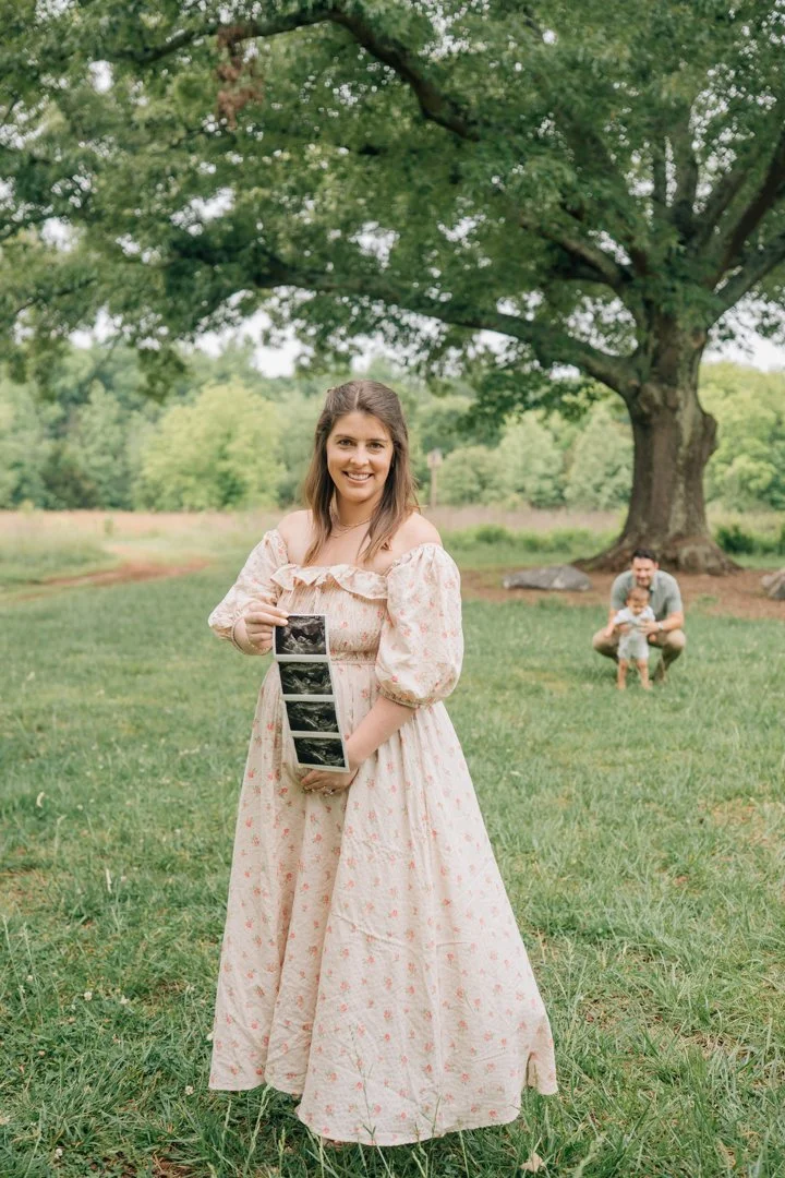 Pregnancy Announcement Photographer in Greenville, South Carolina
