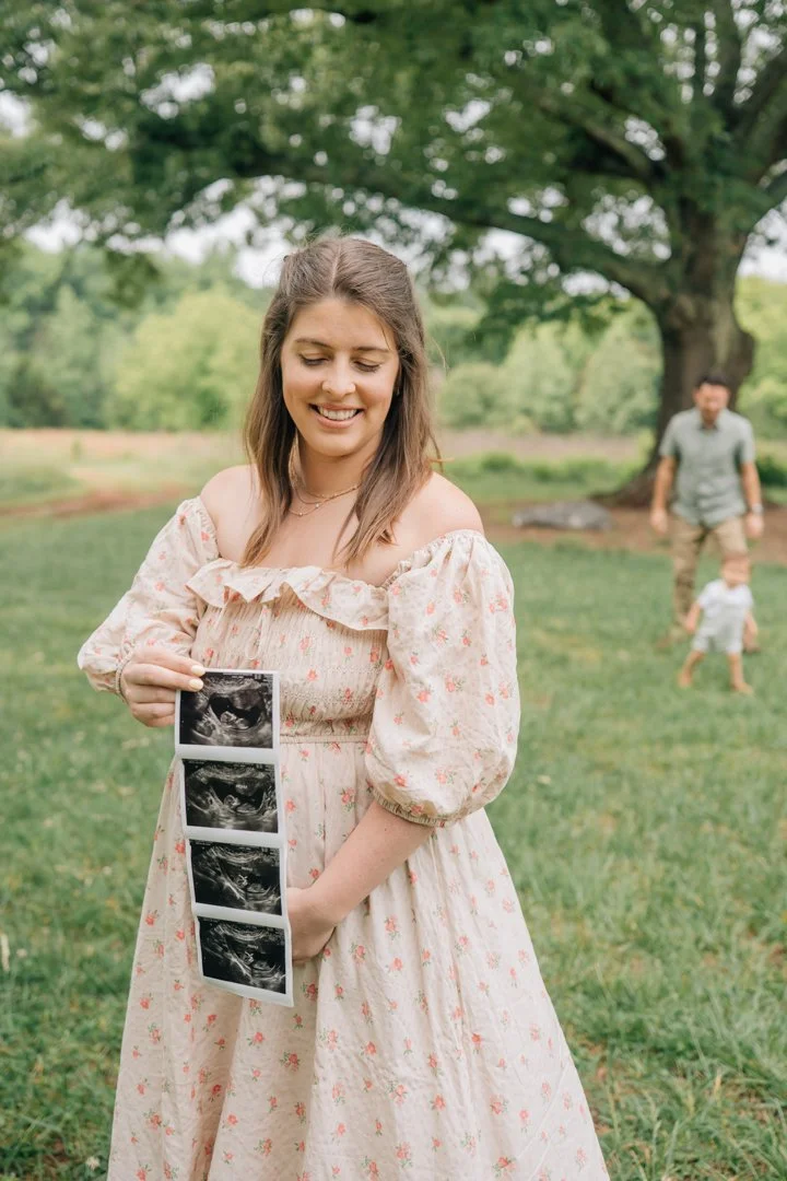 Pregnancy Announcement Photographer in Greenville, South Carolina