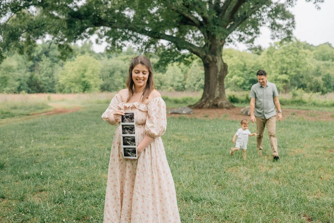 Pregnancy Announcement Photographer in Greenville, South Carolina
