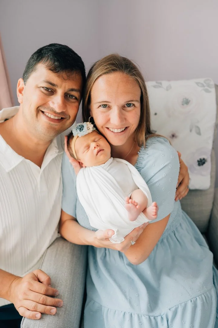 Best in home newborn photographers in simpsonville