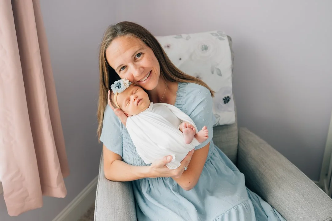 Best in home newborn photographers in simpsonville