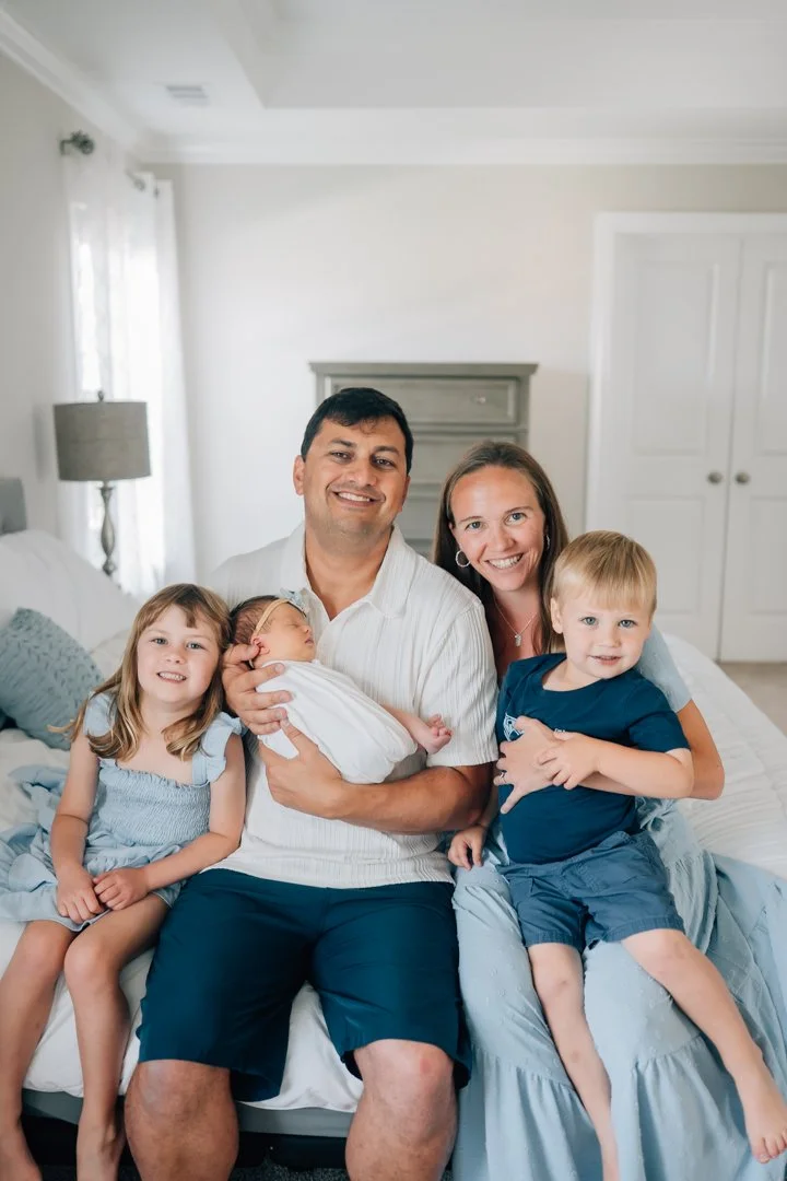 Best in home newborn photographers in simpsonville